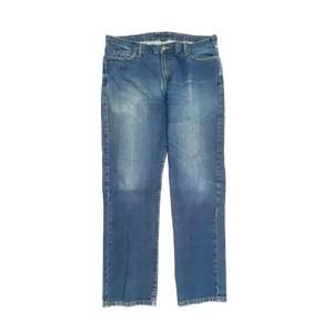Van Heusen Straight Men's size 36x32 Dark Wash Blue Denim Jeans